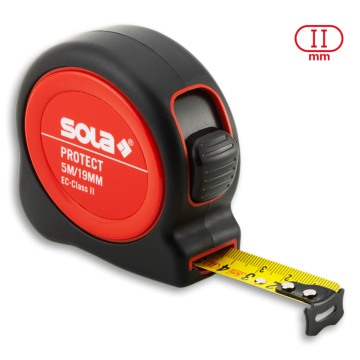 Matavimo juosta 5mX19mm (PROTECT PE) SOLA