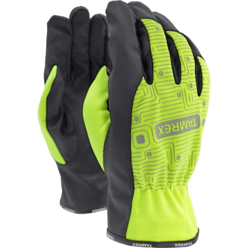 HexaGrip Pro sintetinės PU odos minkštos pirštinės TAMREX 9. dydis