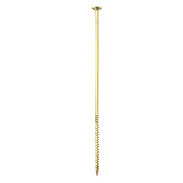 Medinių konstrukcijų varžtas su flanšine galvute, 10 mm x 320 mm, 25gb