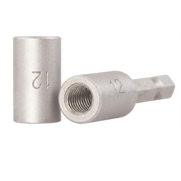 02826 12x50 mm 1/4 vidinio sriegio smūginis lizdas