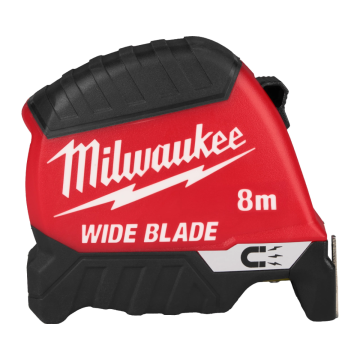 Magnētiskā mērlente 8m x 35mm, platā, WIDE BLADE, Milwaukee