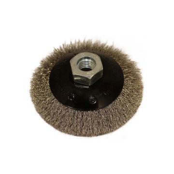 97803 Metalinis šepetys INOX 90 - M14 0,30 mm