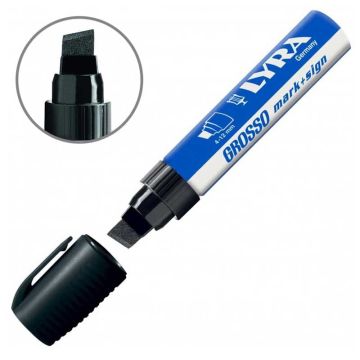 Grosso Lyra juoda 4-12 mm