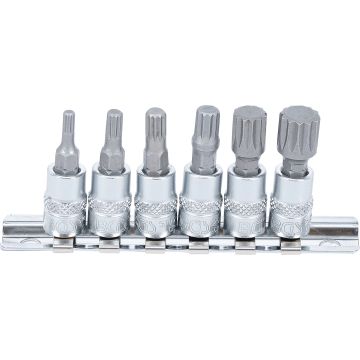 2162 12 kanalų XZN lizdo XZN rinkinys 4-12 mm 1/4 mm BGS