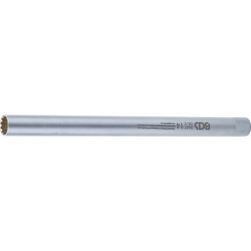 2447 14 mm 3/8 Magnetinis lizdas 250 mm BGS