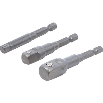 Elektrisko urbjadapteru komplekts | 1/4" savienojums | 1/4" - 3/8" - 1/2" | 3 gab.