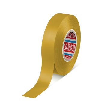 Izoliacinė juosta 19 mm x 33 m tesa geltona Premium