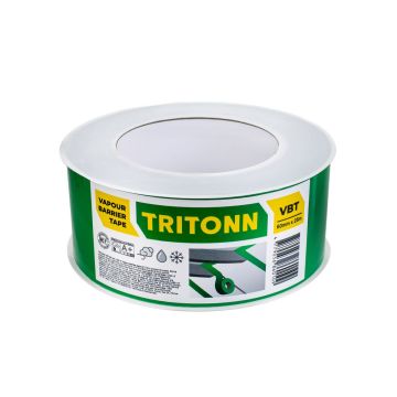 Garų barjero juosta 60 mm x 25 m TRITONN žalia