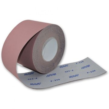 93018 180gr 3S 115x25m Švitrinis popierius + velcro pagrindas