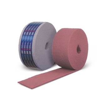 99853 Abrazyvas 115x10 m raudonas, itin smulkus, lankstus
