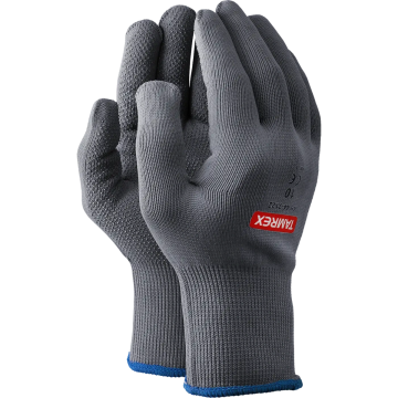 MasterFit Extra Durability nailoninės pirštinės su viniliniais mikrotaškeliais TAMREX 9. dydis